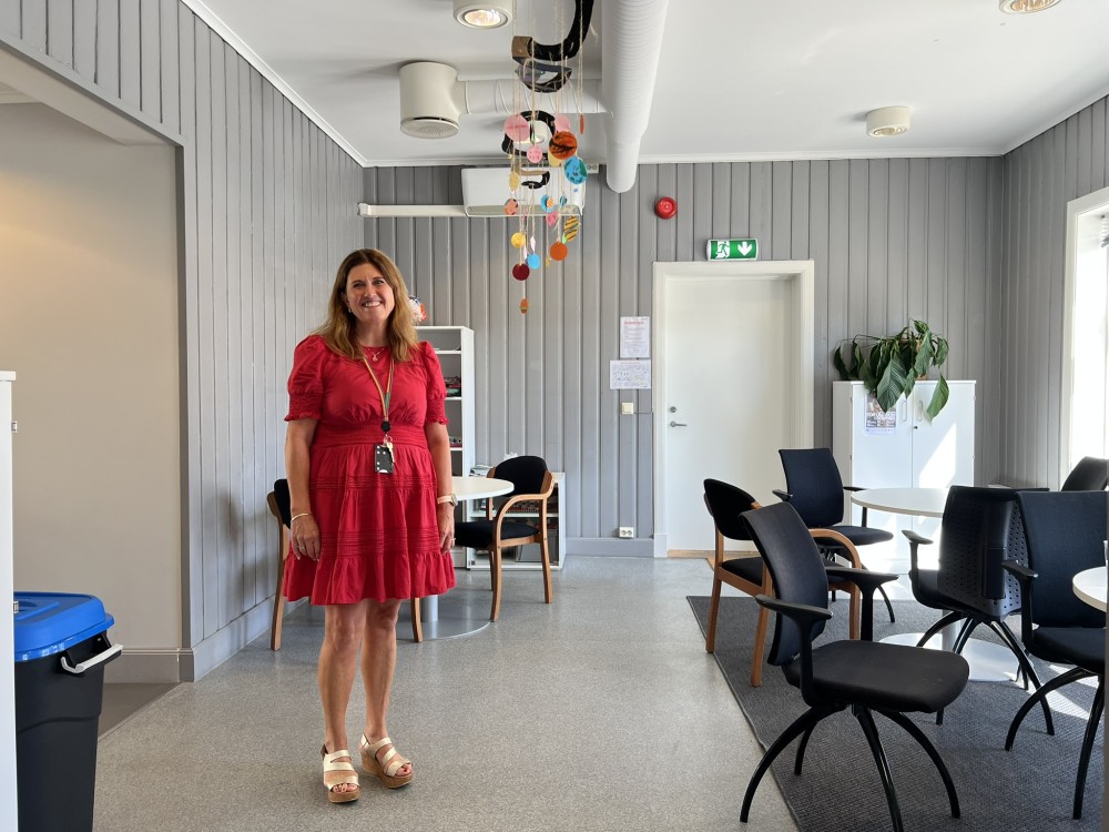 Monica inne på Nabohuset