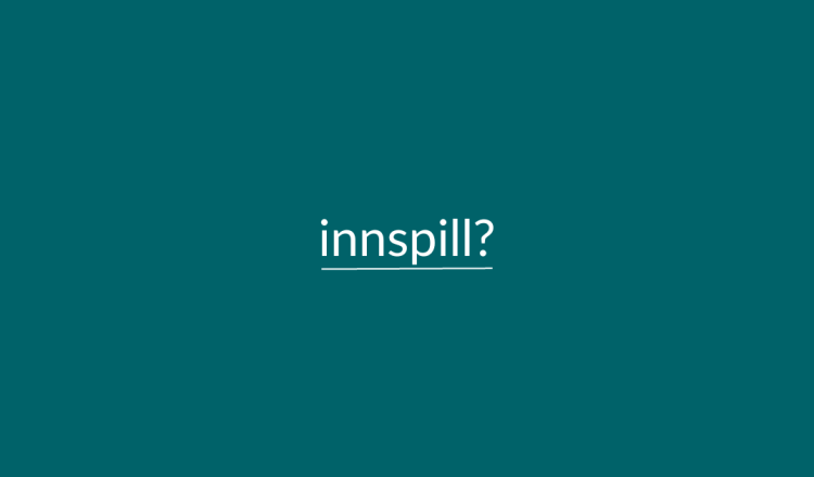 Har du innspill til nettsiden - Ta kontakt. 